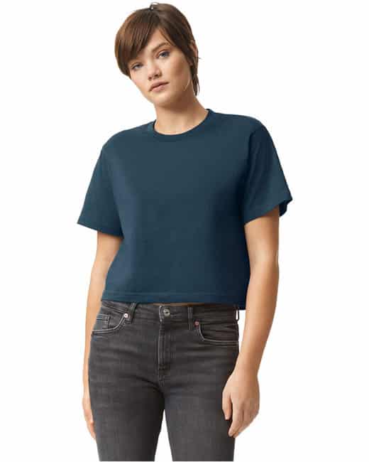 American Apparel Ladies' Fine Jersey Boxy T-Shirt