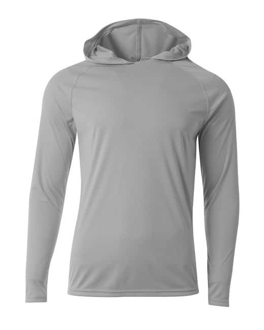 A4 Youth Long Sleeve Hooded T-Shirt