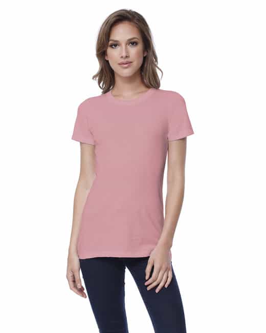 StarTee Ladies' Cotton Crew Neck T-shirt