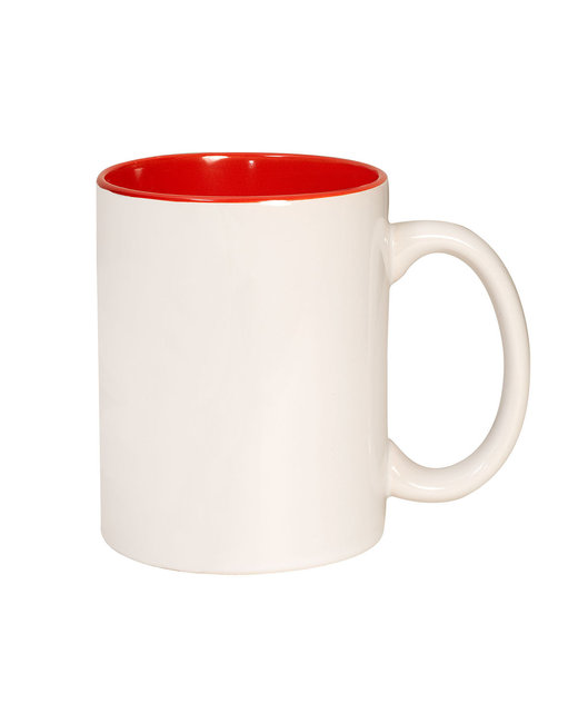 Prime Line 11oz Two Tone C-Handle Mug